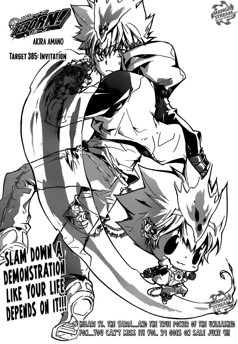 Katekyo Hitman Reborn! Chapter 385 1